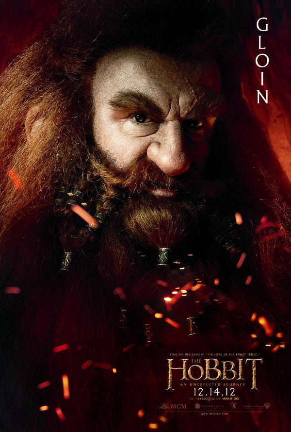 Hobbit character poster