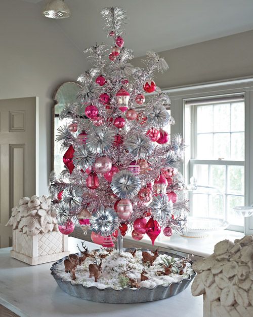 Warm Christmas interior