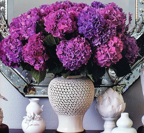 Purple home styling idea