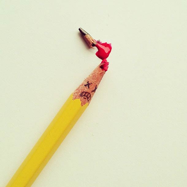 Funny everyday object drawing