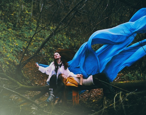 Staged surreal scene by Nikita Sergyshkin