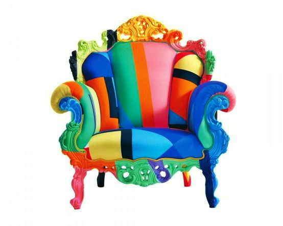 Lounge armchair styling example