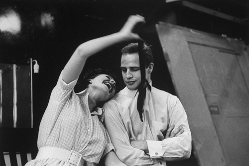 Marlon Brando with Jean Simmons