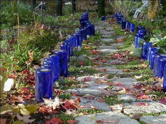 Outdoor bottle installation