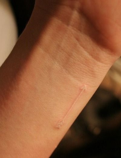 Arrow tattoo final gallery example