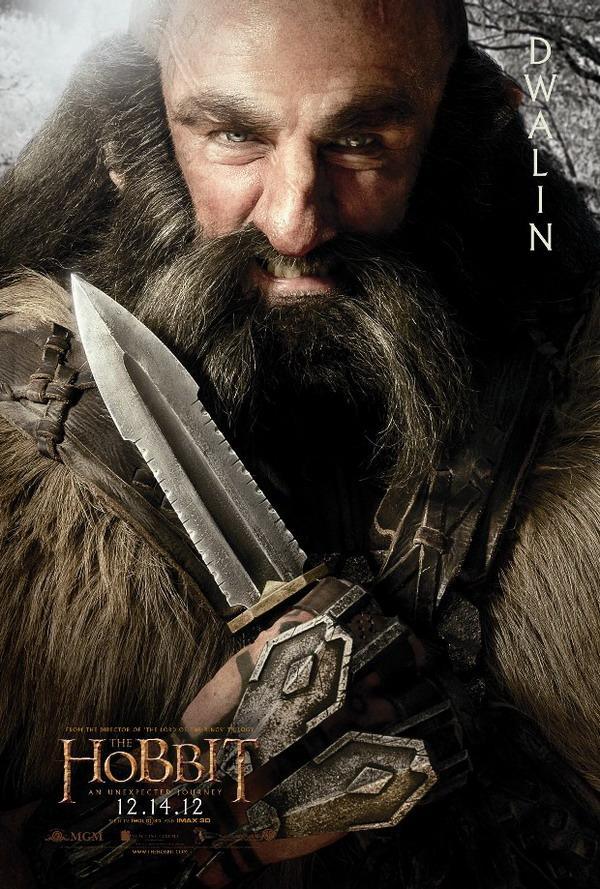Hobbit character poster
