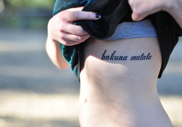 Bird rib tattoo idea
