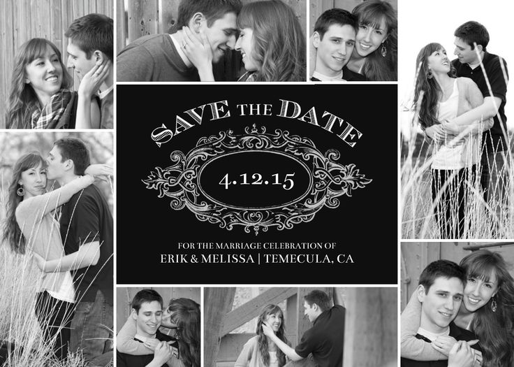 Seasonal save-the-date inspiration