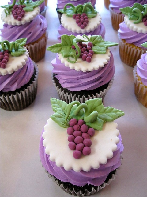 Violet styling detail