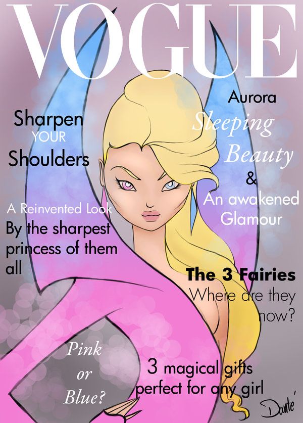 disney-princesses-vogue-cover-dante-tyler02 Disney princess styled as a high-fashion Vogue cover by Dante Tyler
