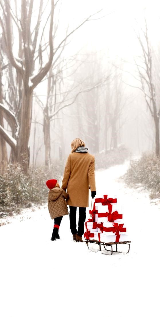 Holiday gift styling
