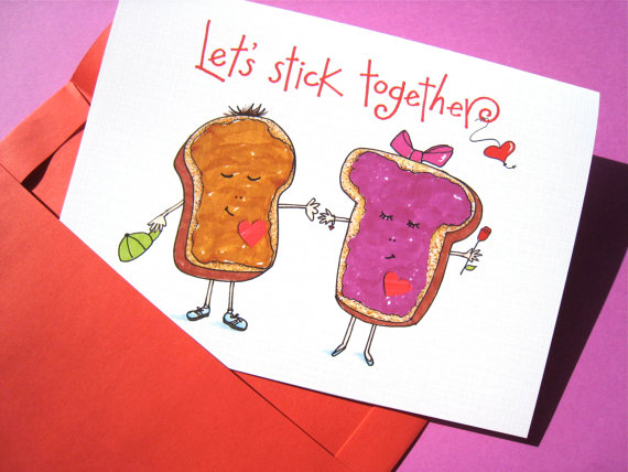 Handmade Valentine card example 17