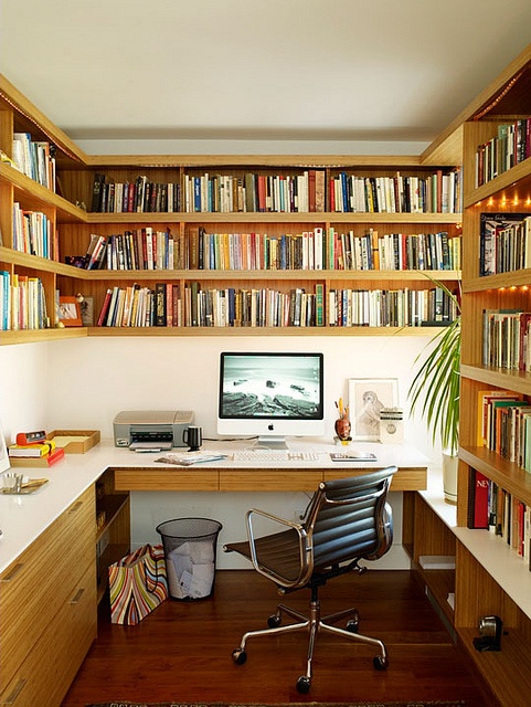 Desk styling and storage
