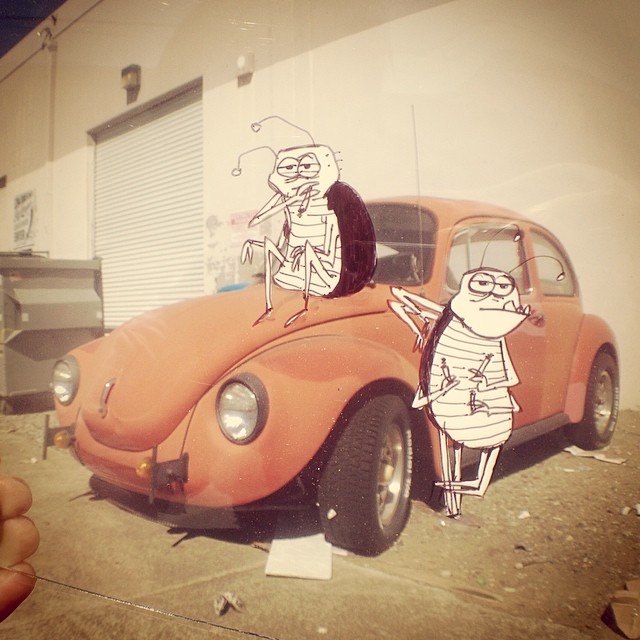 Marty Cooper Hombre McSteez real-life cartoon vignette