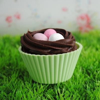 Handmade Easter cupcake topper