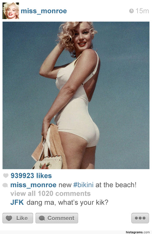 Histagram Instagram parody of history