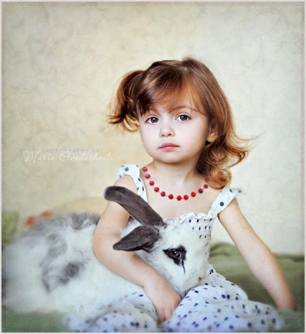 Expressive child portrait by Maria Gvedashvili