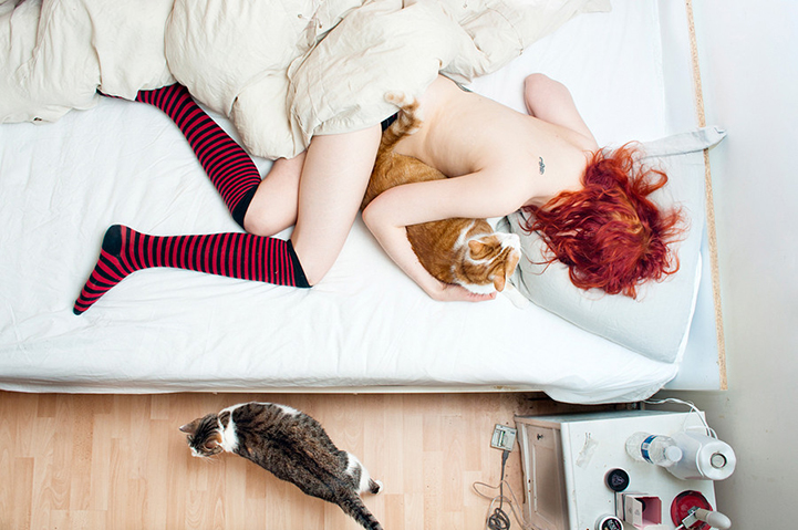 Bird's-eye view of daily life by Florian Beaudenon