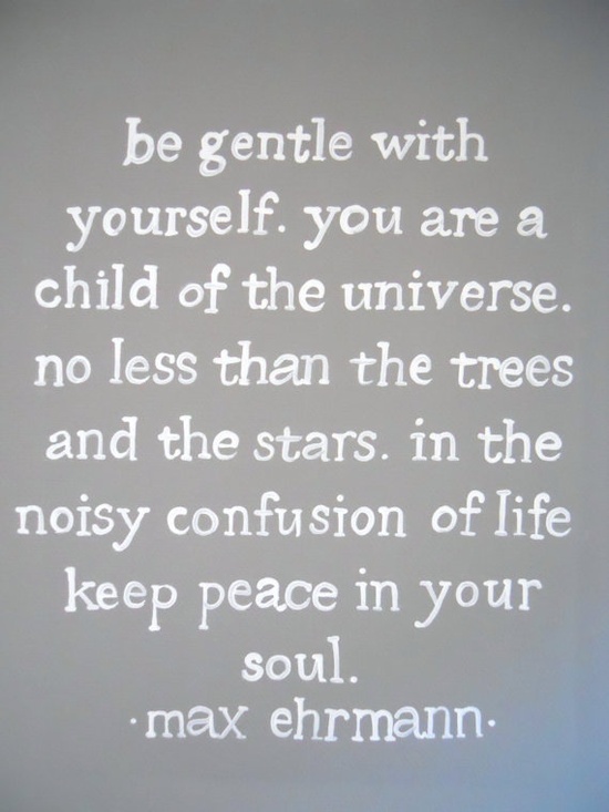 Typography-focused inspirational wall quote