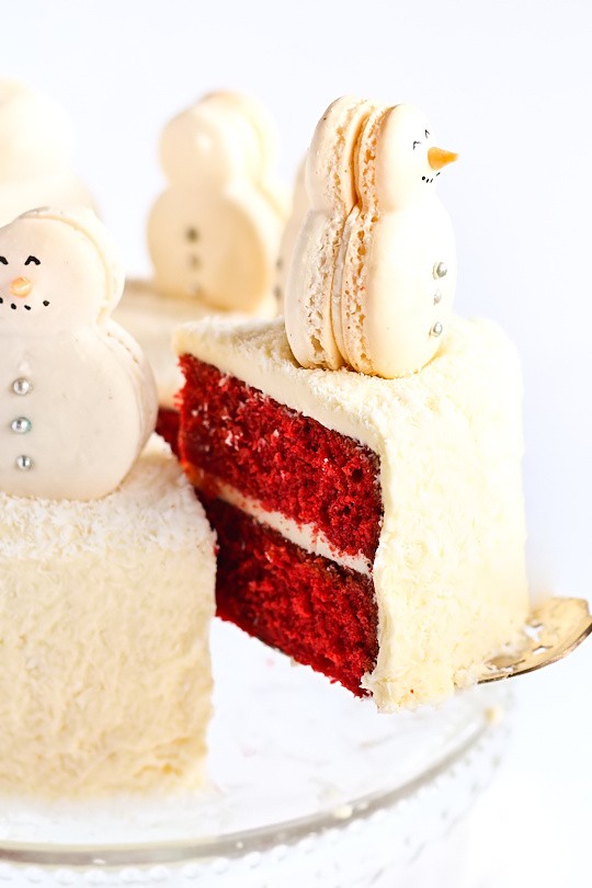 Tall Christmas cupcake decorations