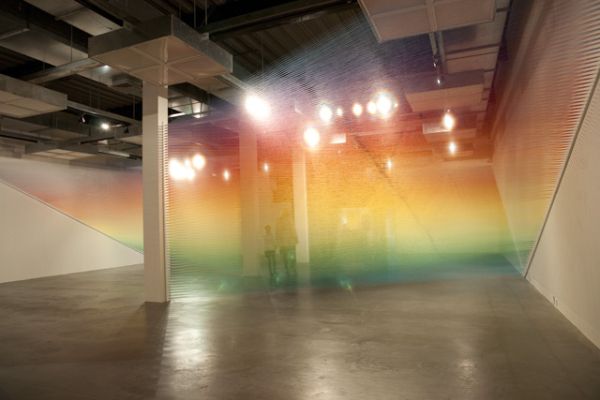 Thread spectrum installation by Gabriel Dawe