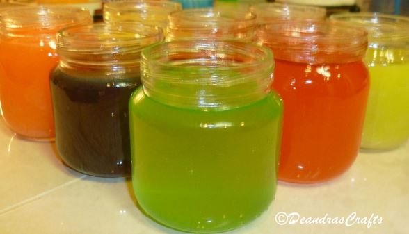 Homemade air freshener gel