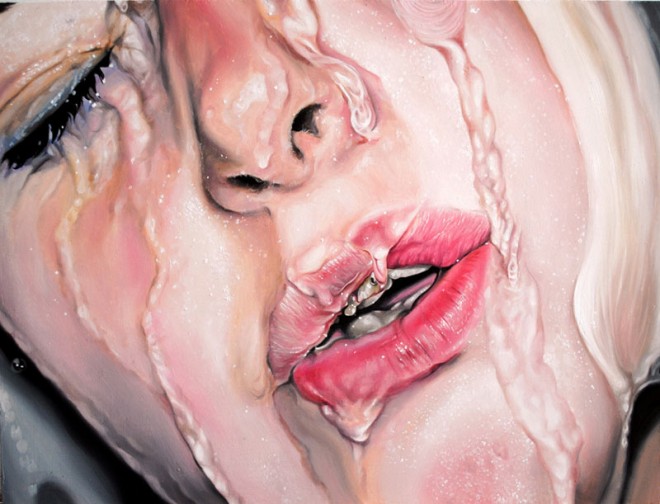 Linnea Strid painting of figure and water