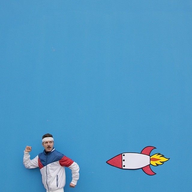 Bold colorful graphic photo by perrycolante