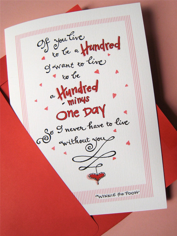 Handmade Valentine card example 6