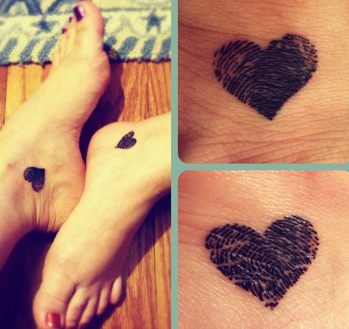 Sister tattoo pair inspiration