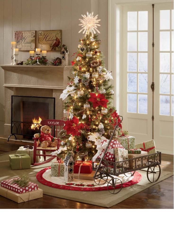 Small Christmas tree décor example