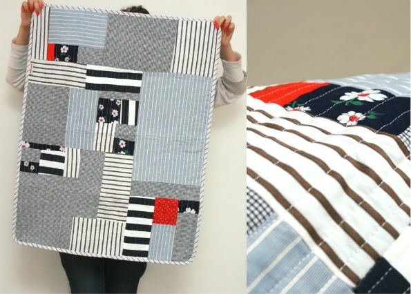 Scrap patchwork soft goods project