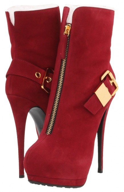 Boot photographed for fashion styling reference