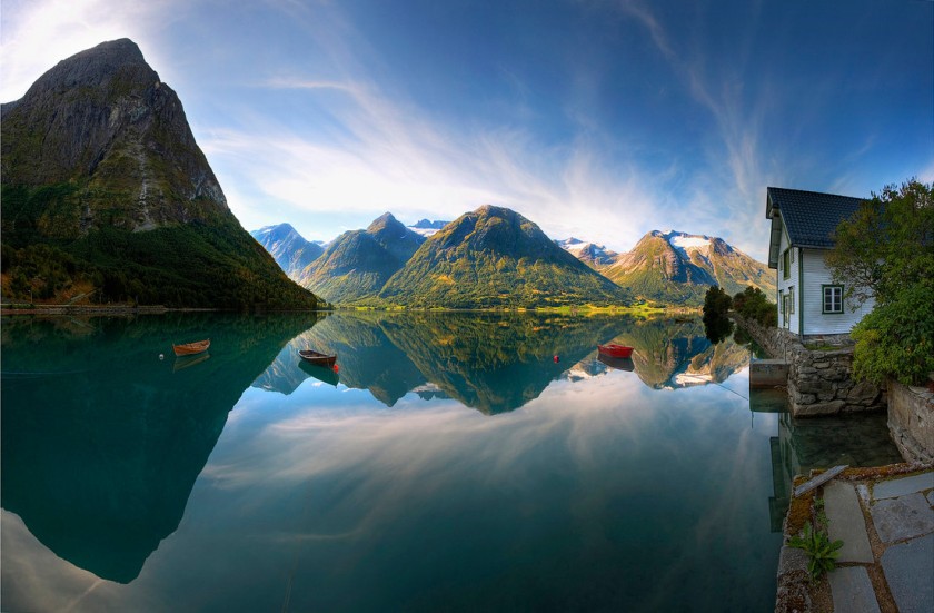 Mountain or highland scenery