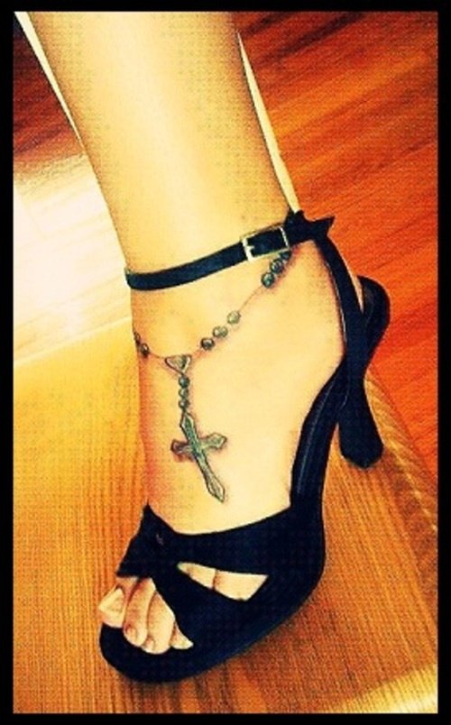 Cross tattoo design example 15