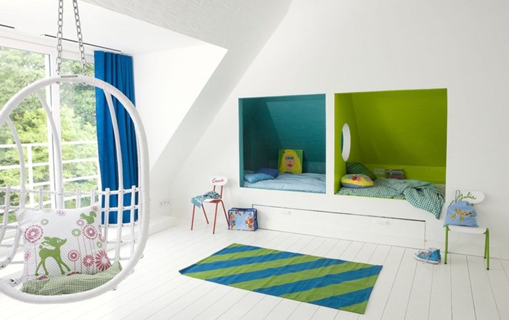 Basement kids playroom design