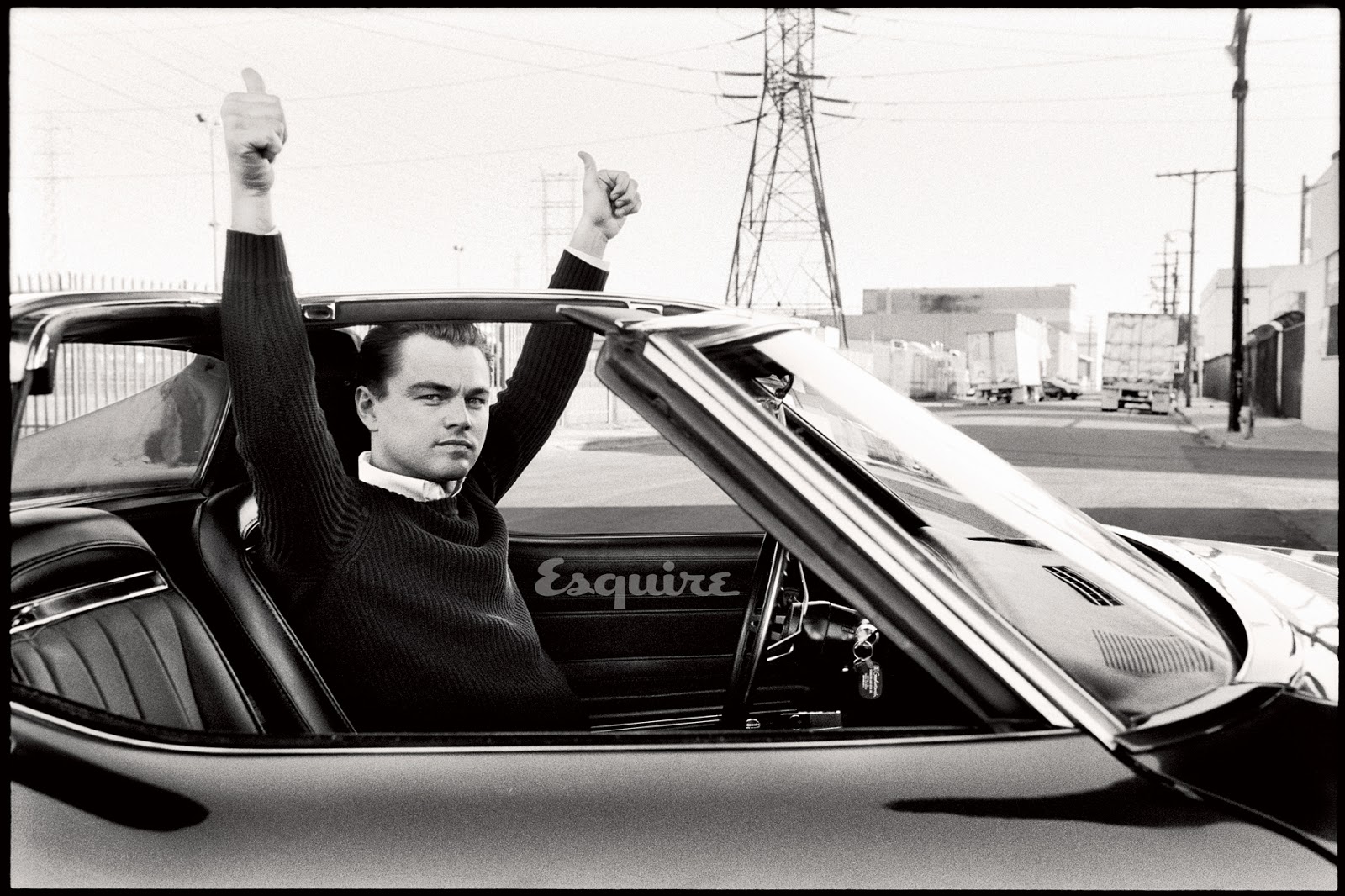 Leonardo DiCaprio Esquire May 2013 portfolio frame