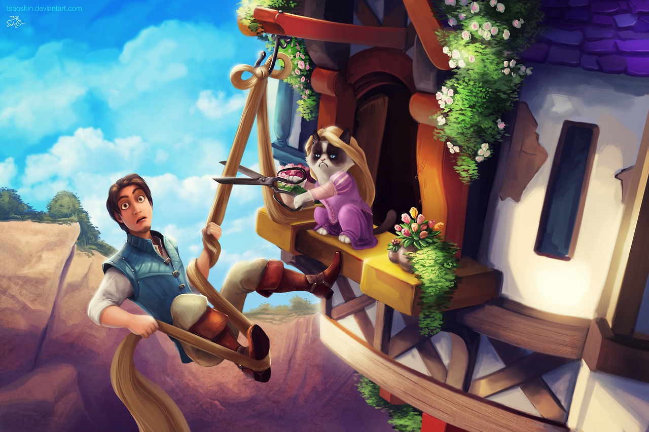 TsaoShin Grumpy Disney scene