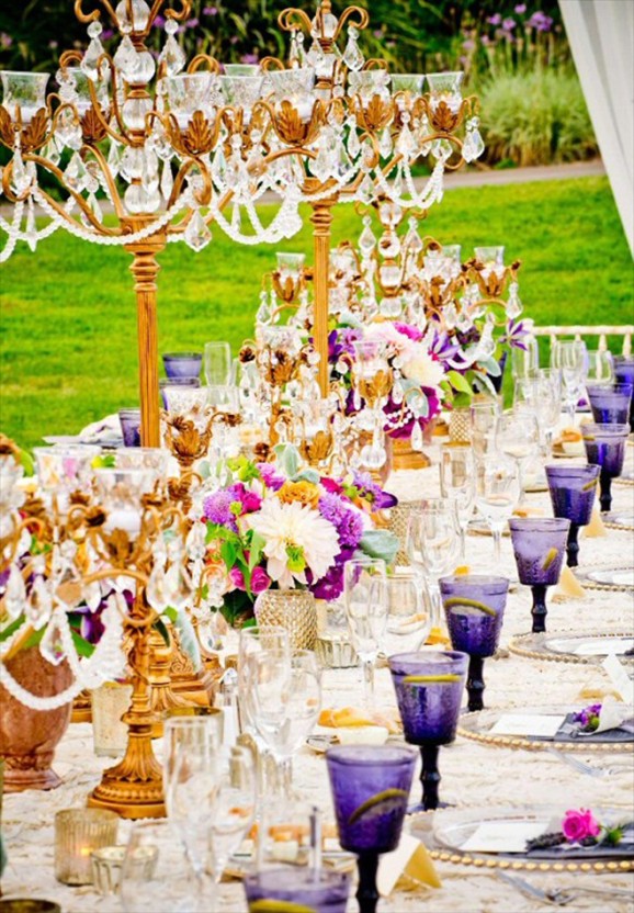 Elegant wedding tablescape inspiration