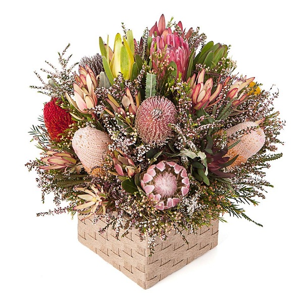 Cheerful birthday flower arrangement