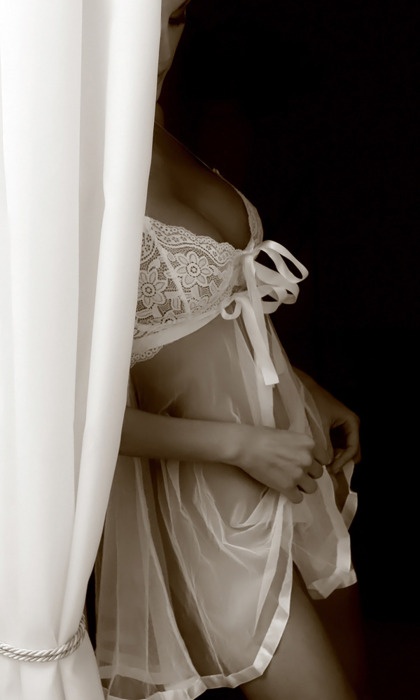 Bridal boudoir idea