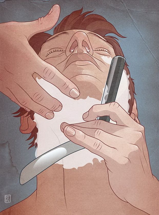 Illustration detail from Richard Wilkinson series
