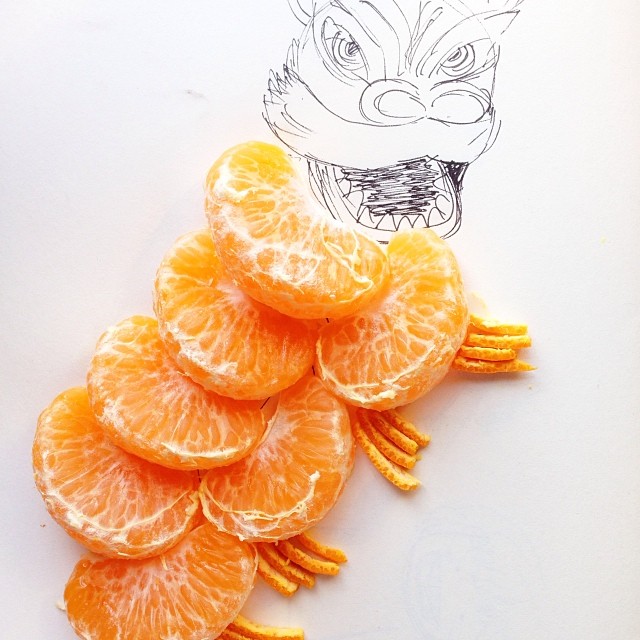 Playful daily doodle by Ann Jaafar