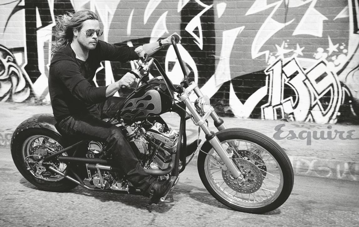 Additional Brad Pitt Esquire editorial frame