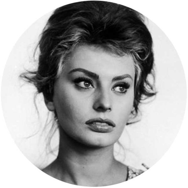 Sophia Loren close portrait