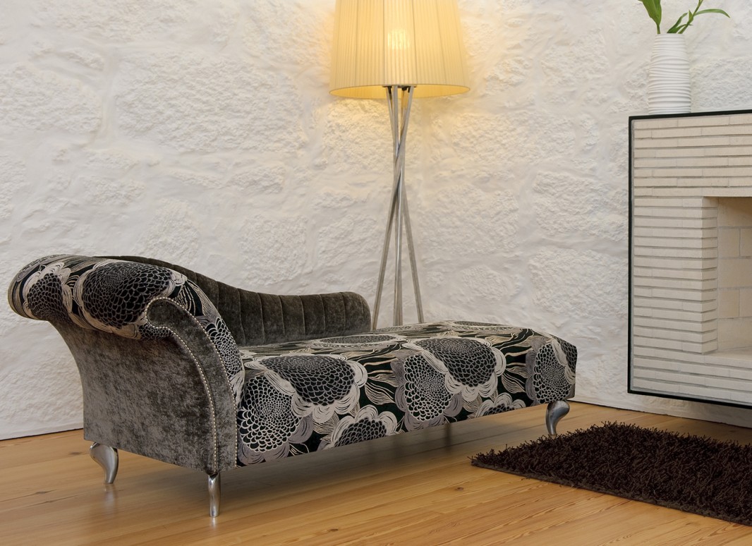 Tufted chaise lounge example