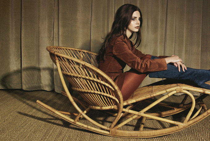 Lana Del Rey Madame Figaro fashion story landscape frame