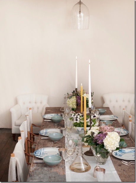 Layered Easter table inspiration