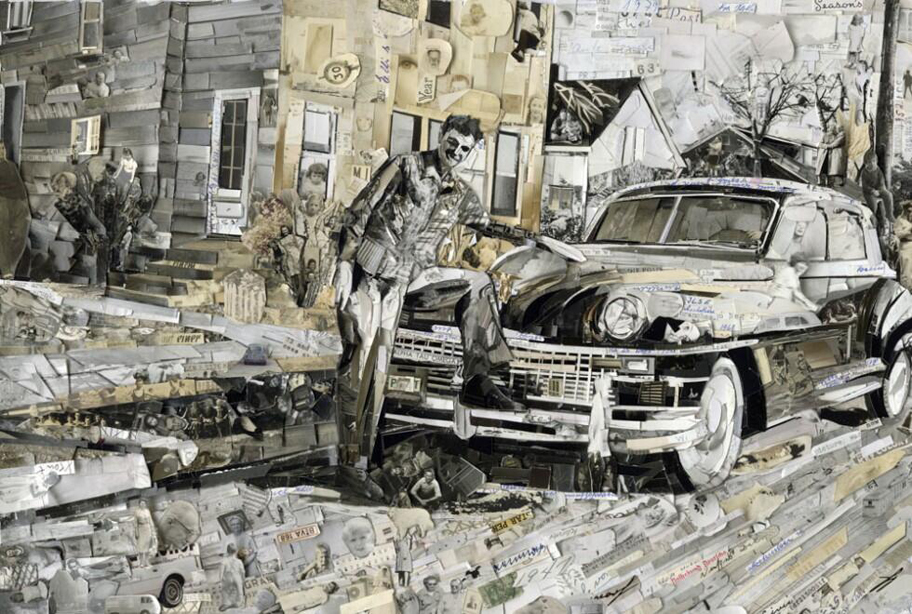 Photo patchwork by Vik Muniz