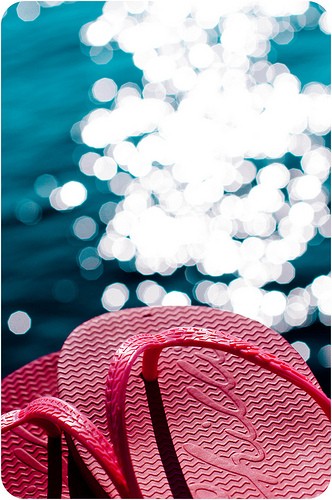 Vertical bokeh photograph